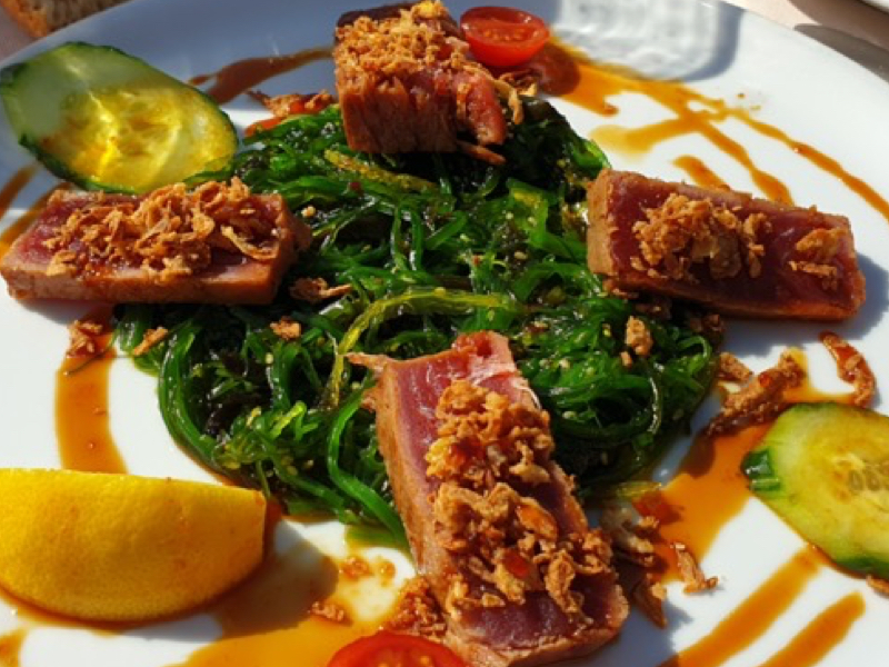 Restaurant food dish