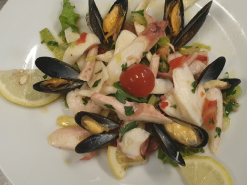 Restaurant food dish