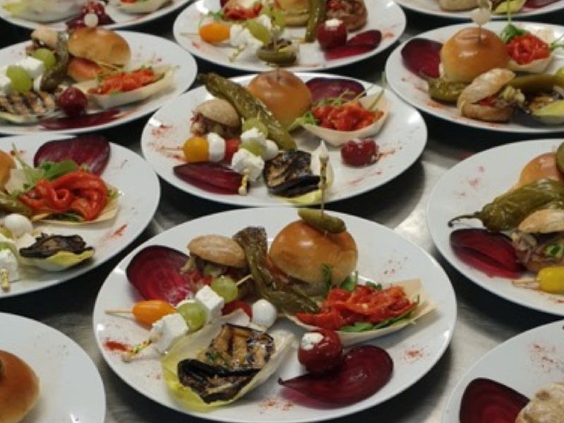 Restaurant food dish