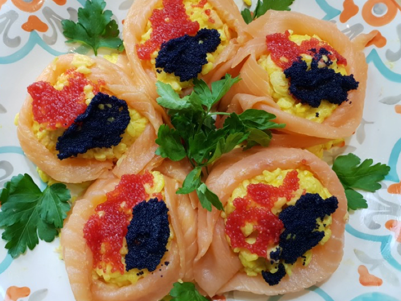 Restaurant food dish