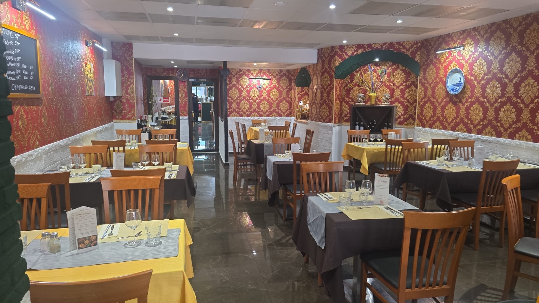 Restaurant interior