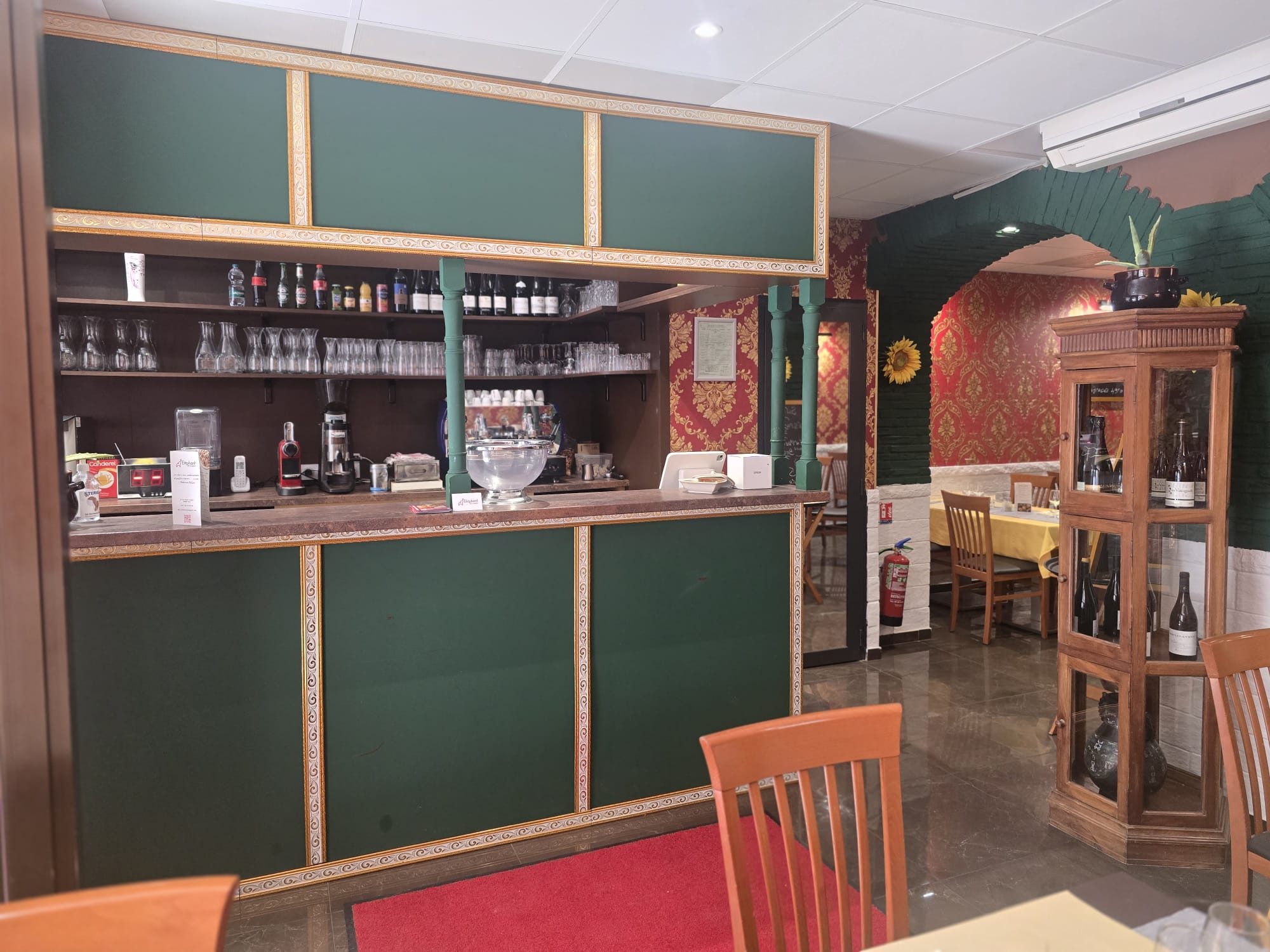 Restaurant interior