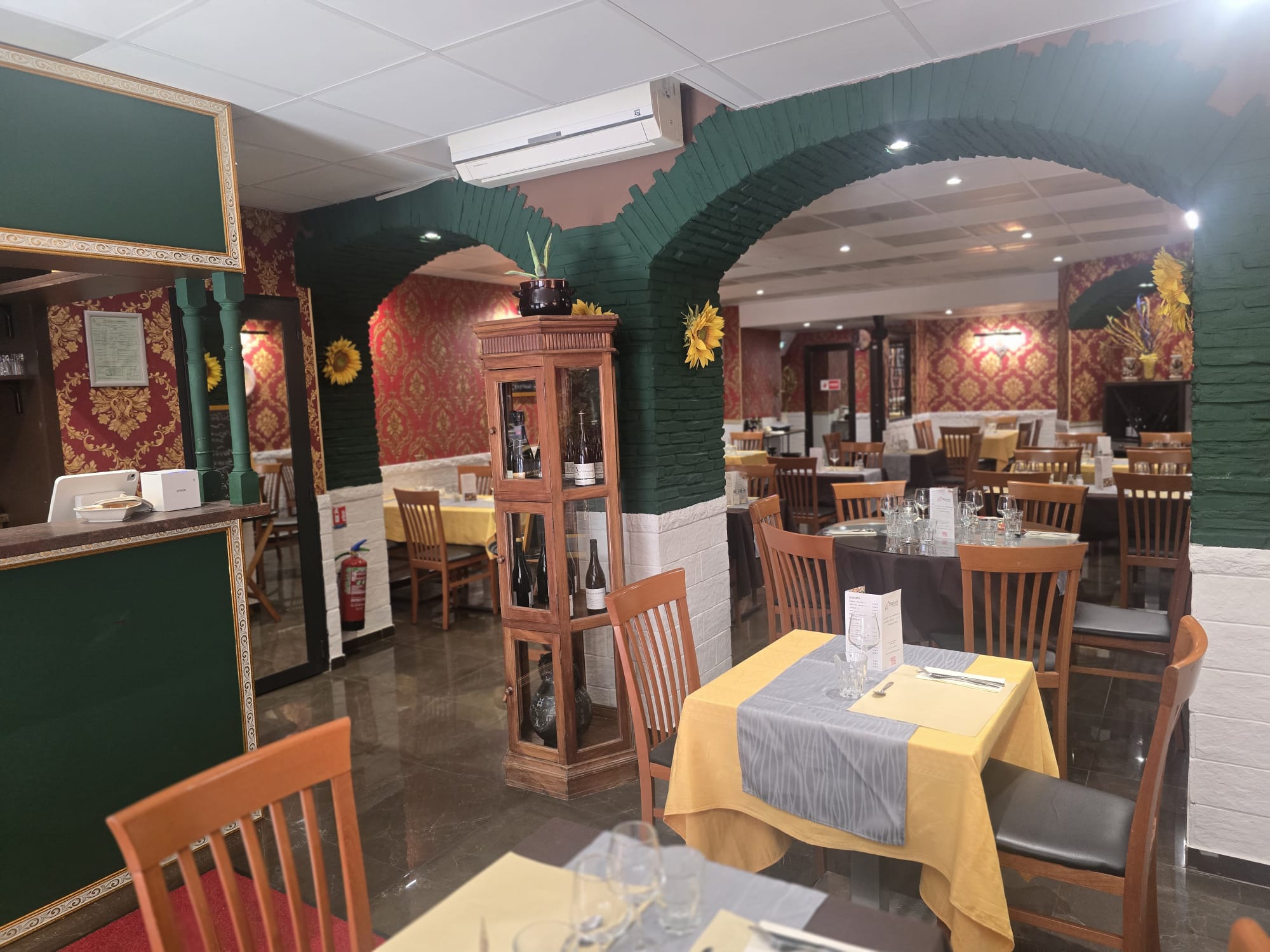 Restaurant interior
