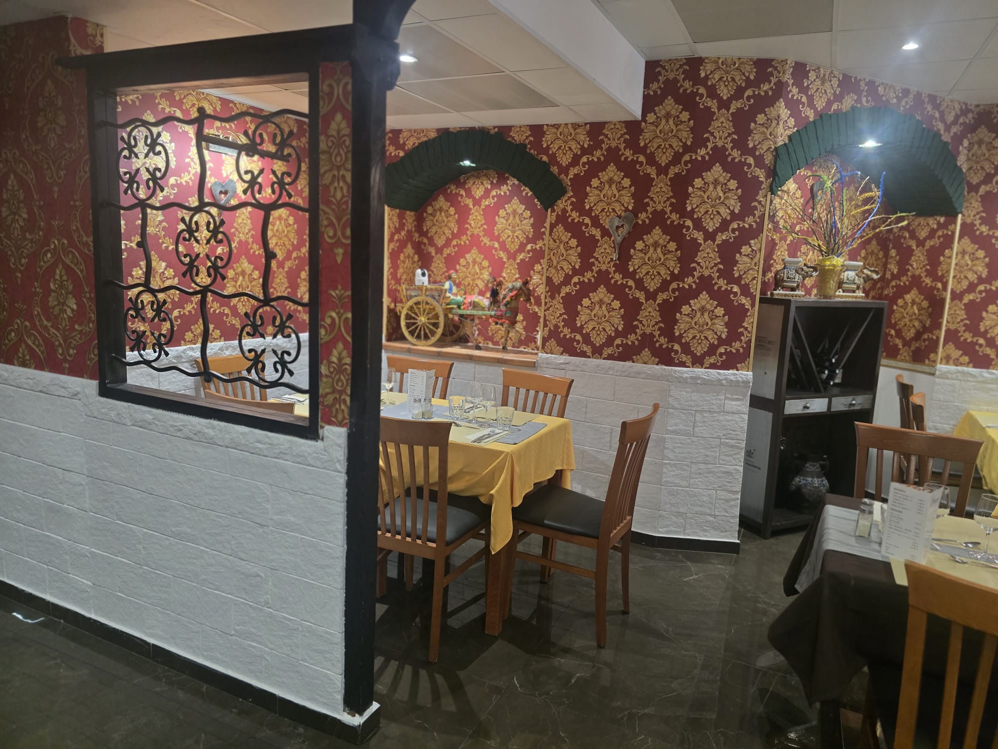 Restaurant interior