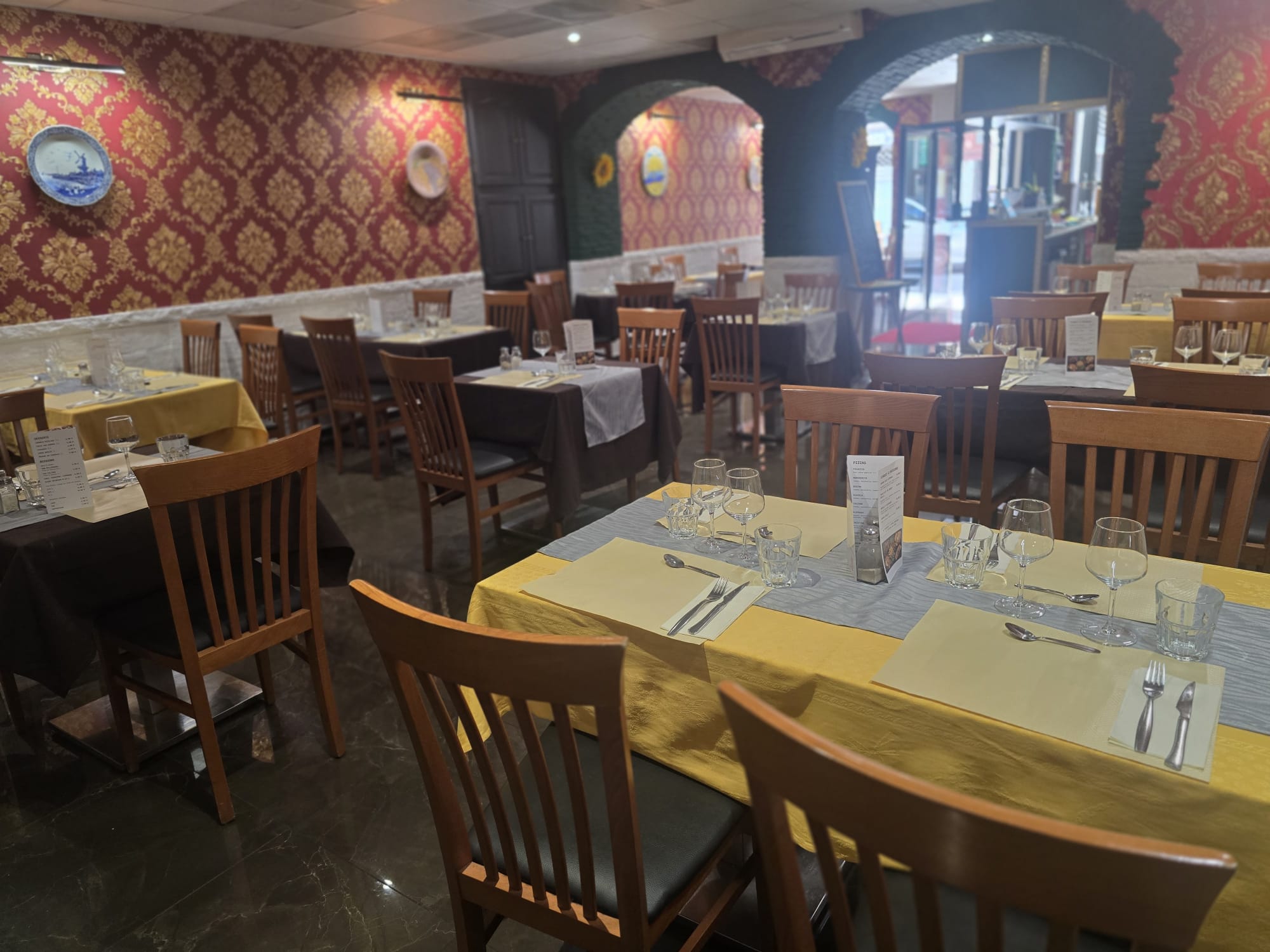 Restaurant interior